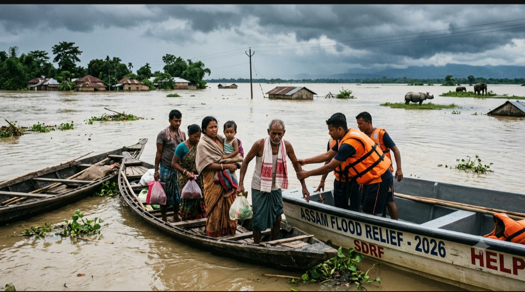 ब्रह्मपुत्र का तांडव क्या असम की बाढ़ सिर्फ एक प्राकृतिक आपदा है या मानव निर्मित त्रासदी