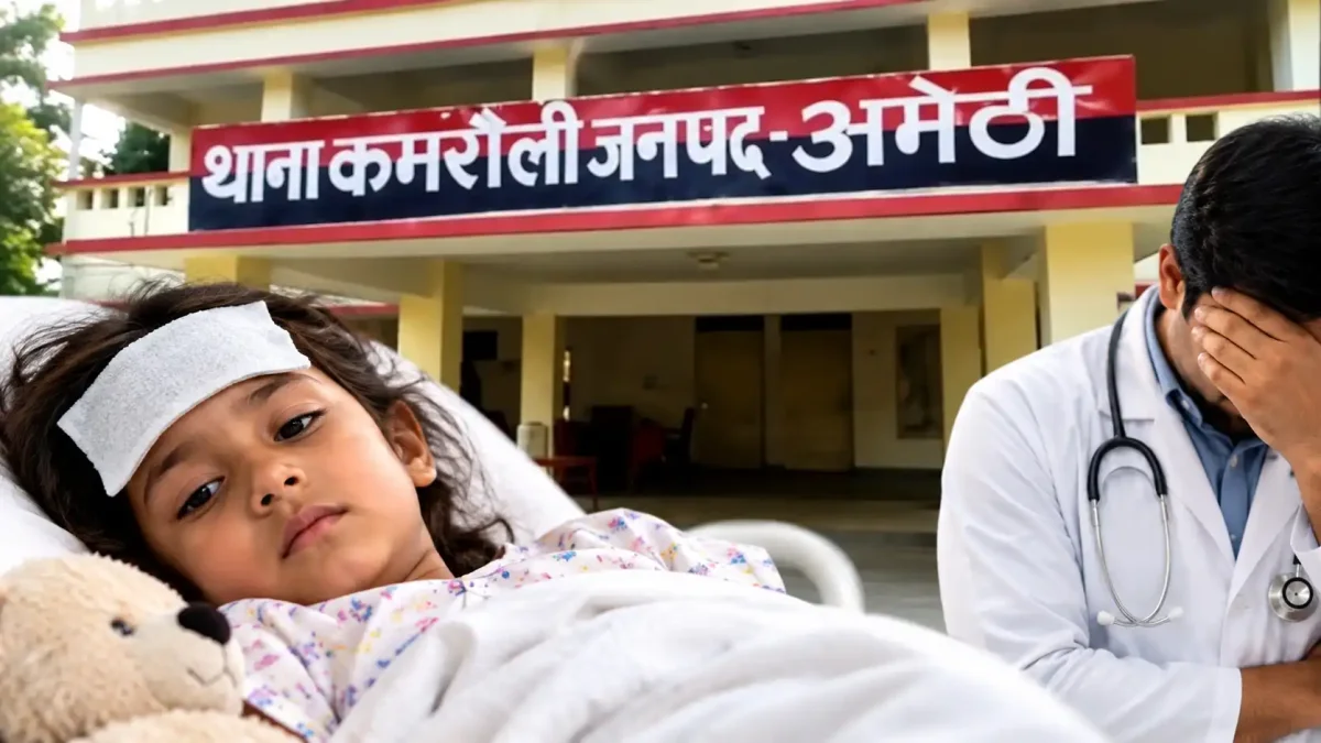 बुखार से पीड़ित 7 साल की बच्ची की मौत, डॉक्टर पर गंभीर लापरवाही का आरोप