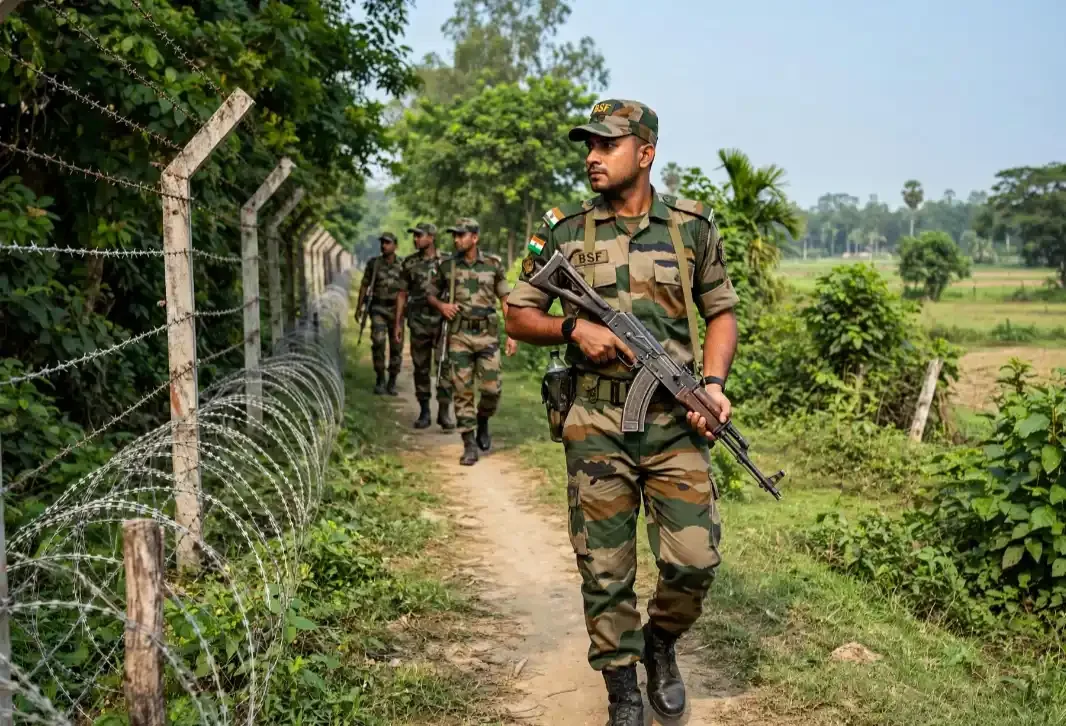 पश्चिम बंगाल बॉर्डर पर 25 करोड़ का सोना जब्त, महिला तस्कर गिरफ्तार