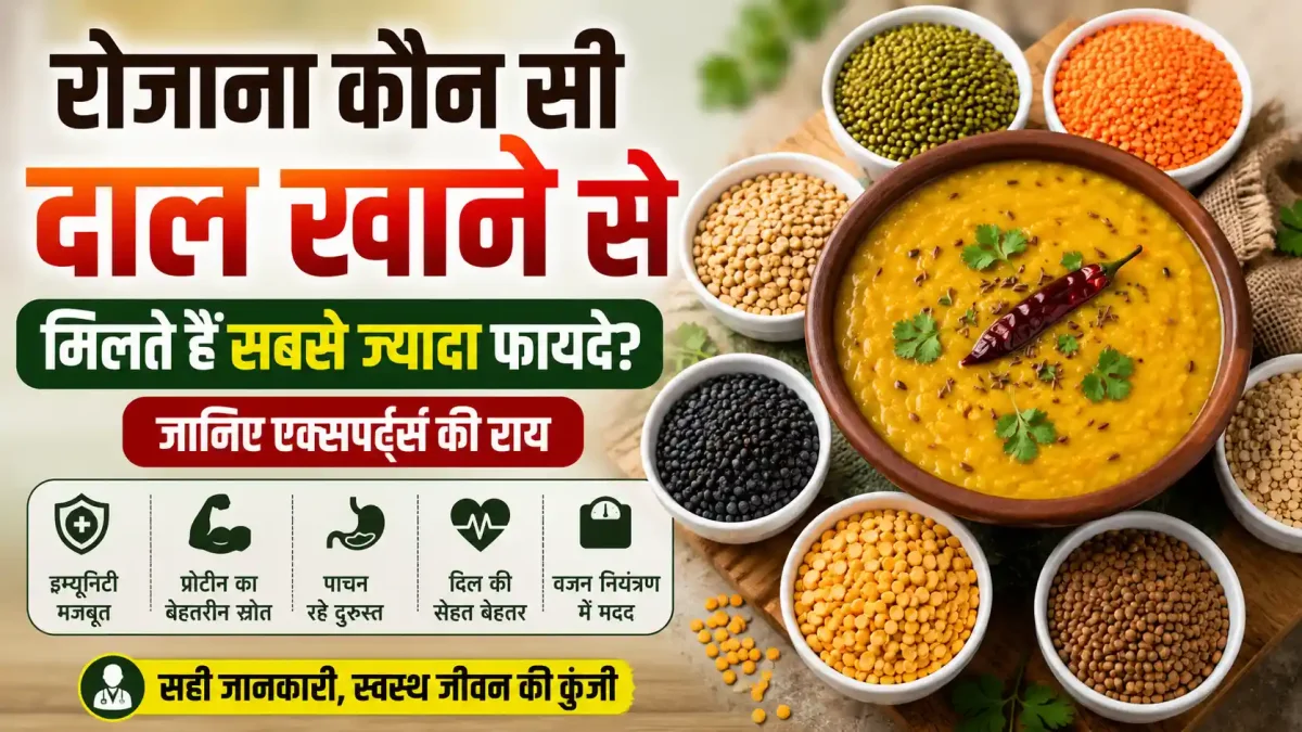 रोजाना कौन सी दाल खाने से मिलते हैं सबसे ज्यादा फायदे? जानिए एक्सपर्ट्स की राय