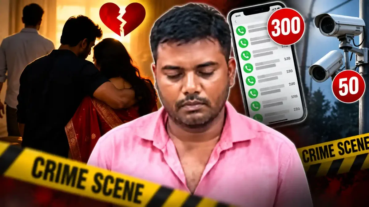 देवर-भाभी के अवैध रिश्ते ने ली भाई की जान, 300 नंबरों और 50 सीसीटीवी से खुला खौफनाक राज