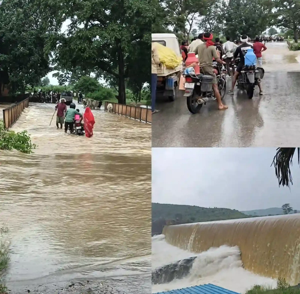 चंदौली में बाढ़ का कहर: 5 प्रमुख मार्ग ठप, 60 गांवों का जिला मुख्यालय से संपर्क कटा