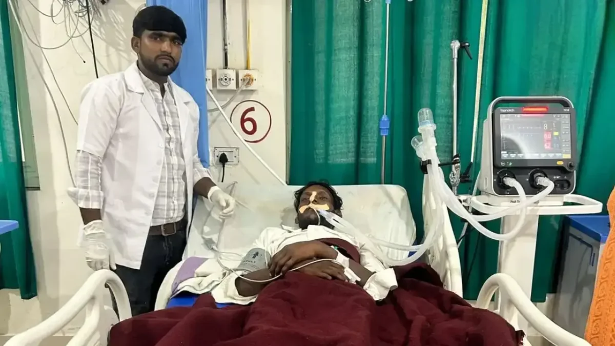 चंदौली मेडिकल कॉलेज के डॉक्टरों का कमाल: दो दिन वेंटिलेटर पर रहने के बाद बचाई सुजीत की जान