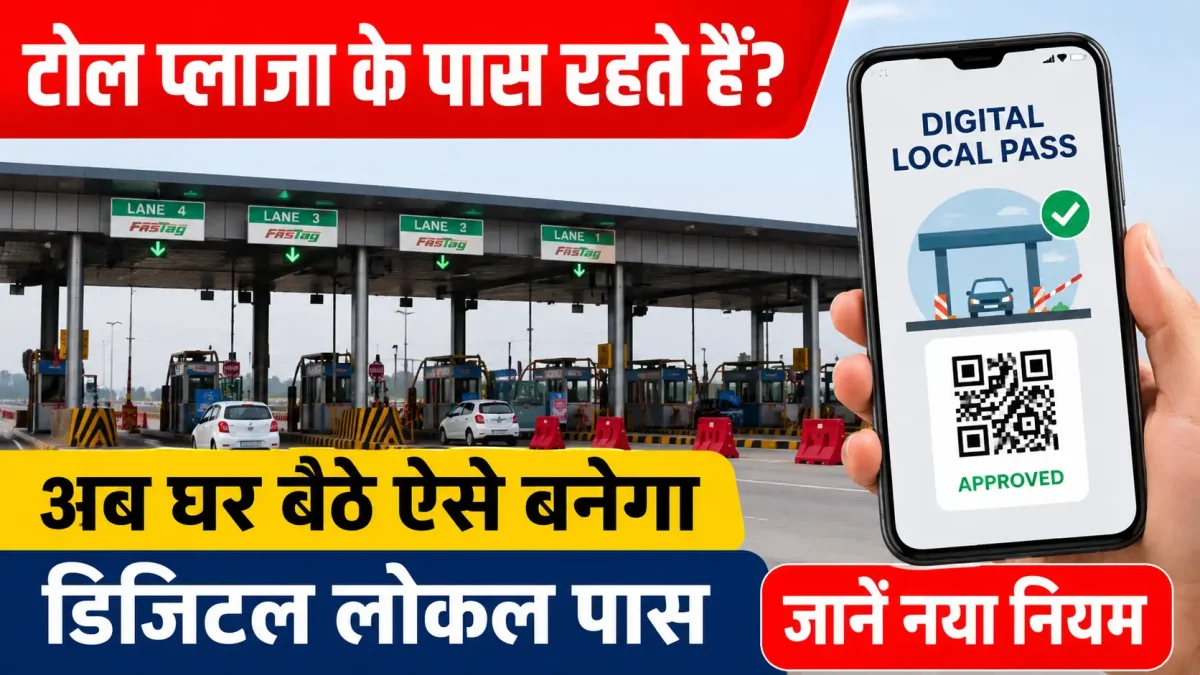 टोल प्लाजा के पास रहते हैं? अब घर बैठे ऐसे बनेगा डिजिटल लोकल पास, जानें नया नियम
