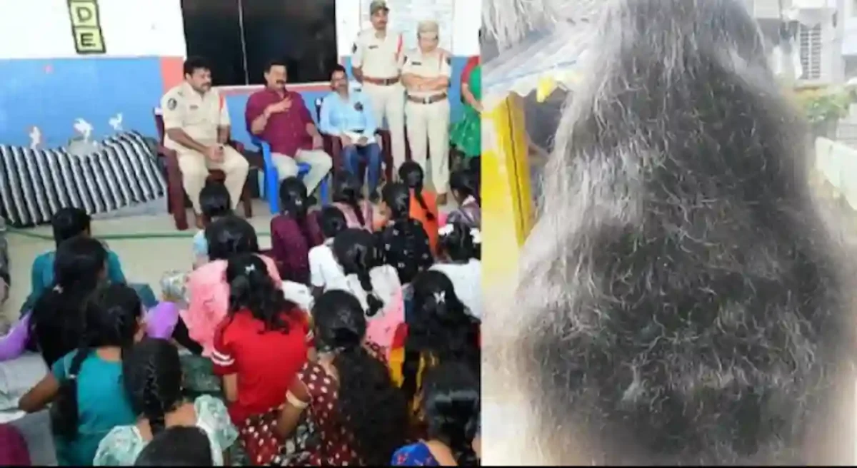 सोते वक्त 10 छात्राओं की कटी चोटियां, हॉस्टल में मचा हड़कंप; CCTV ने खोली पोल