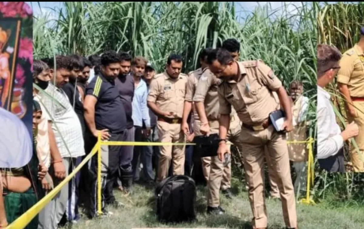 होटलकर्मी की बेरहमी से हत्या: शव और बाइक को जलाया, 100 मीटर दूर मिला एक टूटा हुआ सुराग