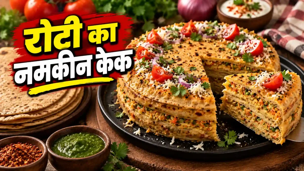 बची हुई रोटी और दही से बनाएं तवे पर सॉफ्ट नमकीन केक, ओवन की जरूरत नहीं