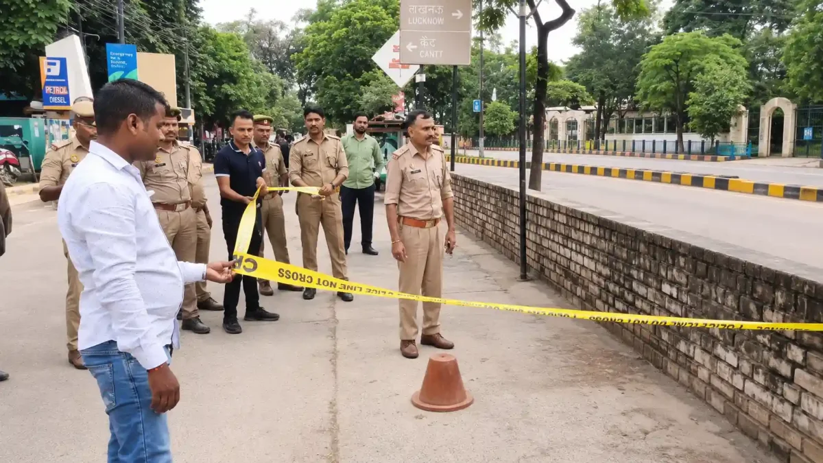लखनऊ में खूनी खेल: बैंक के बाहर पति ने पत्नी और बहन को भूना, फिर खुद को भी उड़ाया
