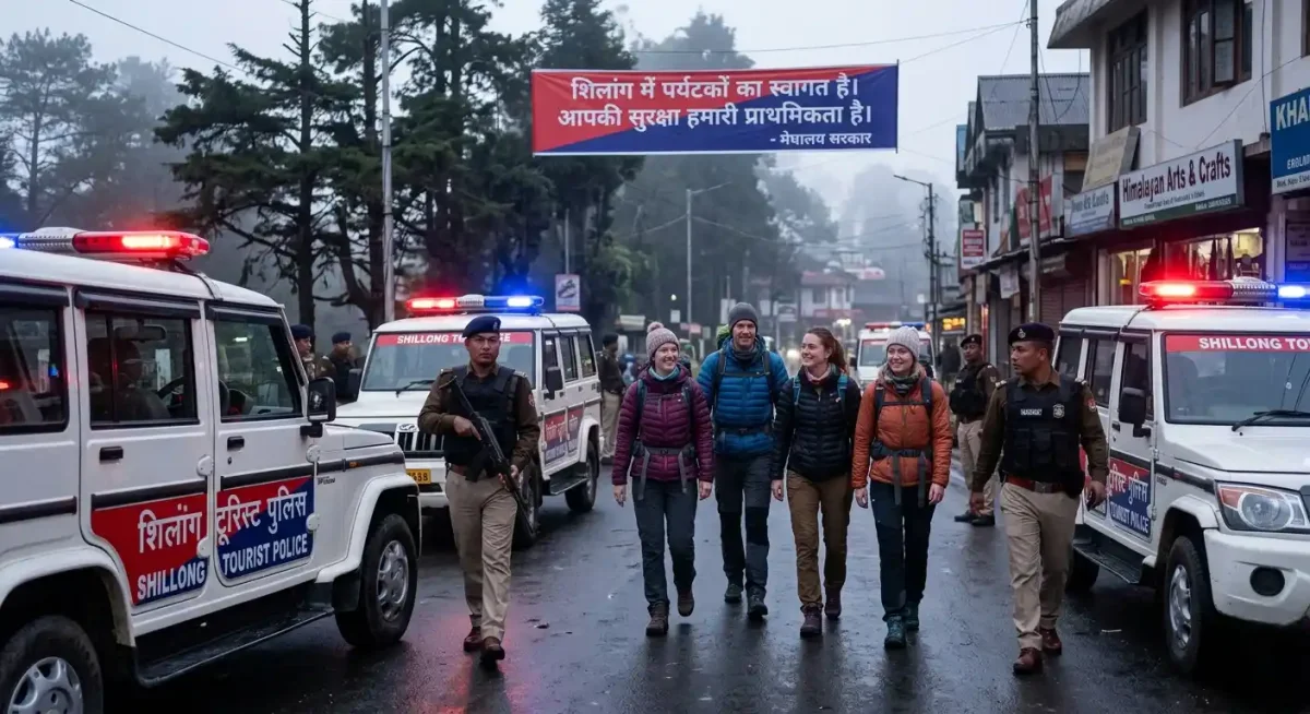 शिलांग हिंसा पर मेघालय सरकार सख्त, पर्यटकों की सुरक्षा के लिए उठाए बड़े कदम