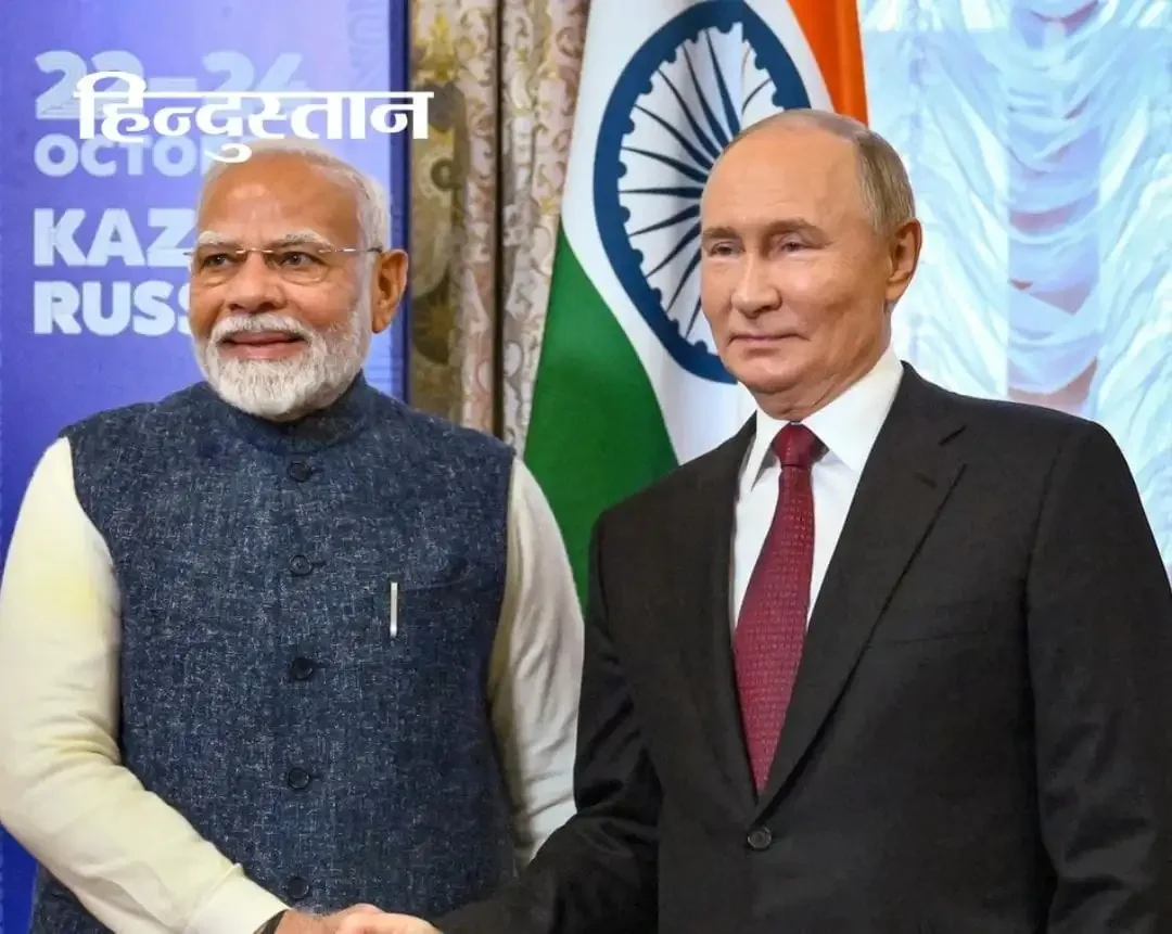 भारत-रूस कूटनीति का नया अध्याय: ब्रिक्स समिट से पहले पुतिन-मोदी बैठक में बड़े रक्षा और विमानन समझौतों पर टिकी नजरें