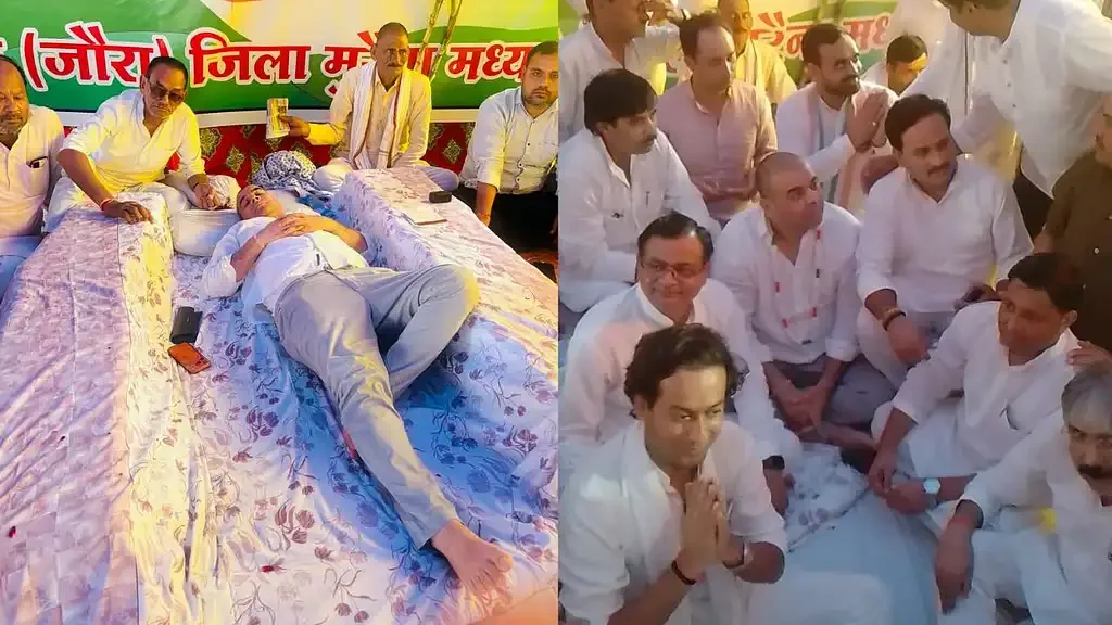 मुरैना: कैलारस शक्कर कारखाना बहाली की मांग पर अड़े विधायक पंकज उपाध्याय, चौथे दिन बिगड़ी तबीयत