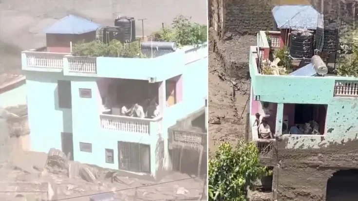 नेपाल बाढ़ में चमत्कार: सब कुछ तबाह हुआ, पर अडिग रहा ये हरा मकान