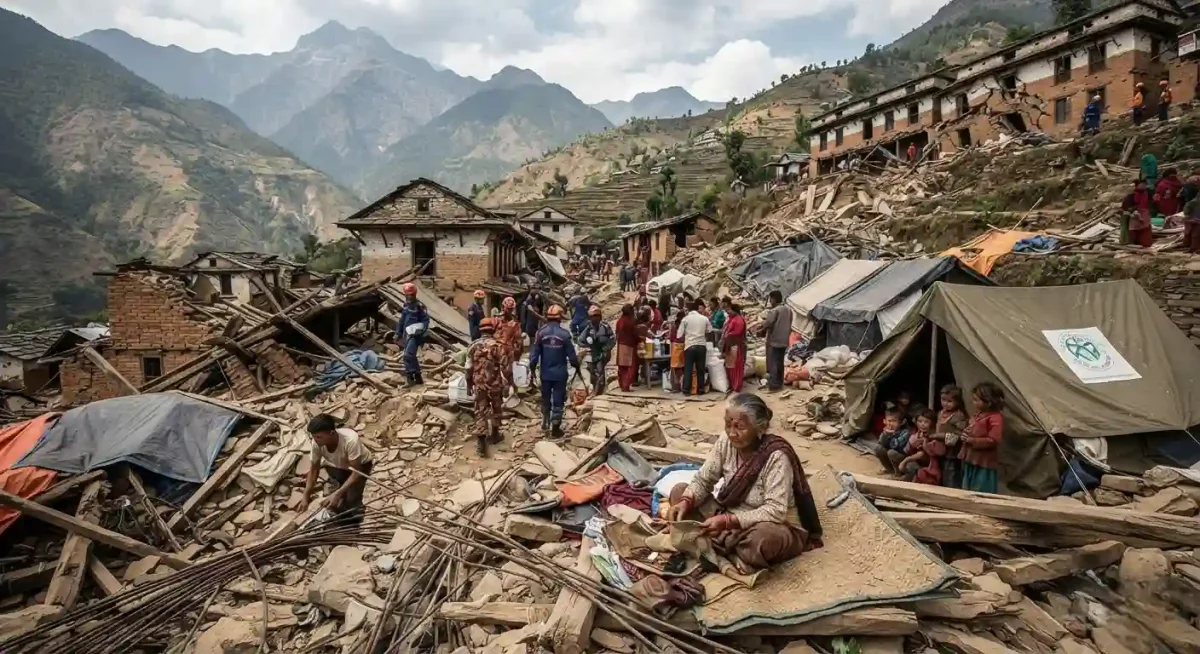 नेपाल बाढ़ का खौफनाक मंजर: चितवन की मोर्चरी में अपनों को तलाशते बेबस लोग