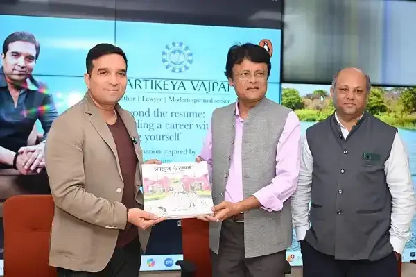 शिव और शक्ति के मिलन से मिलती है सफलता, कार्तिकेय वाजपेयी का युवाओं को मंत्र
