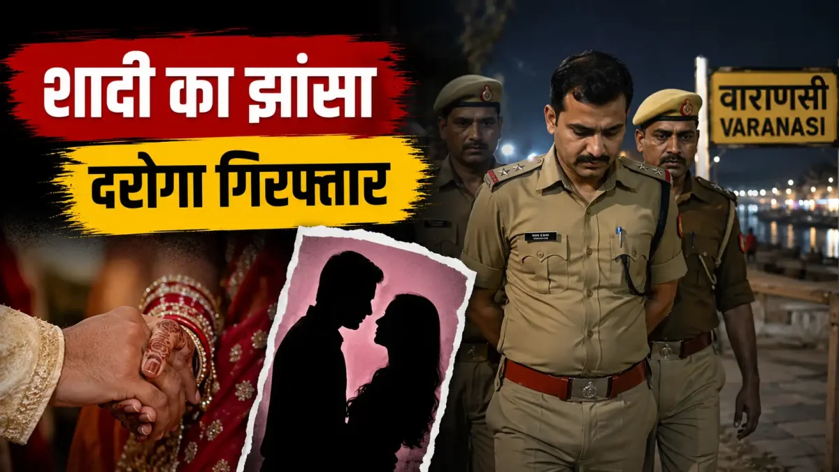 शादी का झांसा देकर दरोगा ने बनाए संबंध, वाराणसी से गिरफ्तार: जानें पूरा मामला