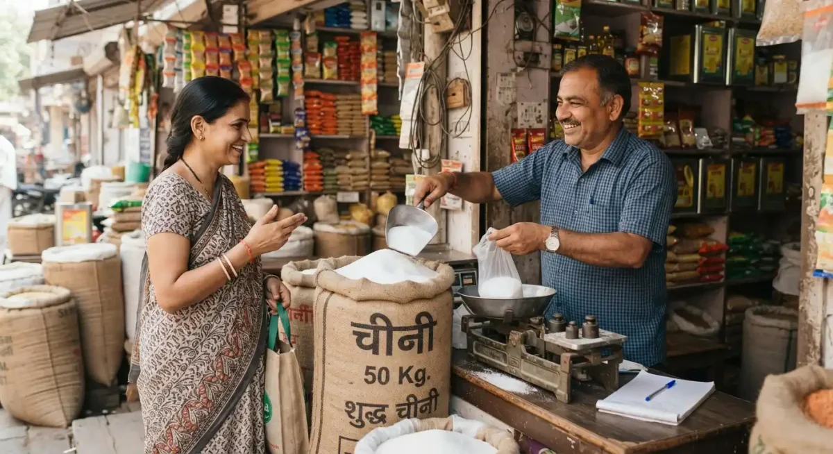 चीनी फिर वीआईपी हो गई! त्योहारी सीजन में मिठास पर पड़ी महंगाई की मार