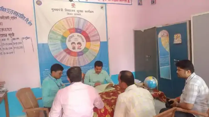 सुपौल में डीएम की औचक छापेमारी: कक्षा 4 के बच्चे नहीं पढ़ पाए हिंदी, स्कूल में मचा हड़कंप
