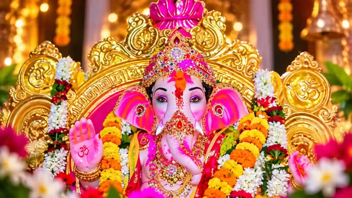 वाराणसी में मराठी अंदाज में गूंजा बप्पा मोरया का जयकारा, पांडेयपुर में निकली भव्य शोभायात्रा