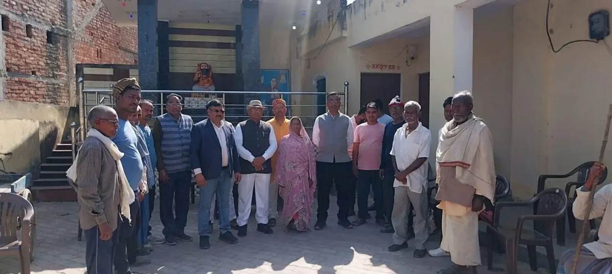 मुगलसराय में 2027 के चुनाव की बिछने लगी बिसात, मुकेश कुमार शर्मा को मिला जनता का साथ